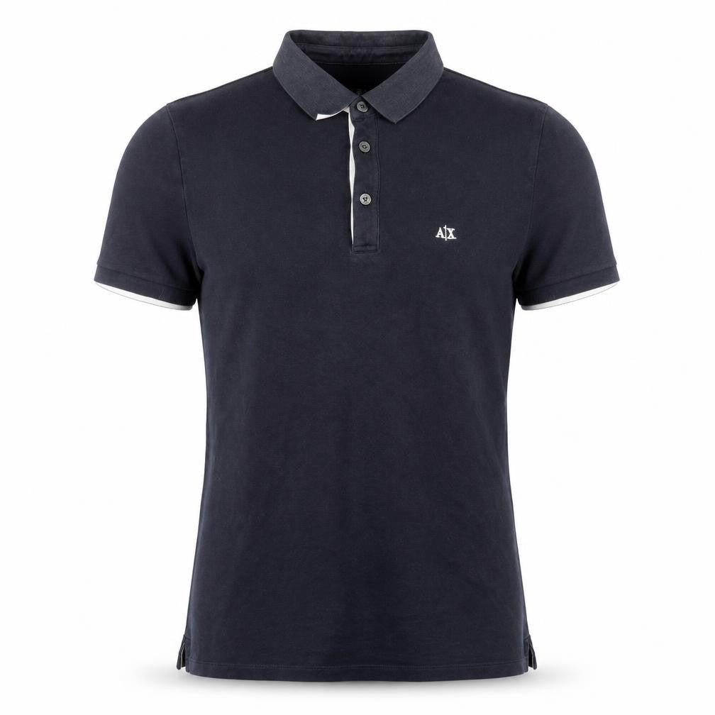 Mens UK Size S Armani Exchange Cotton Polo Shirt