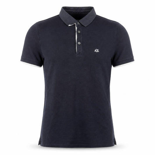 Mens UK Size S Armani Exchange Cotton Polo Shirt