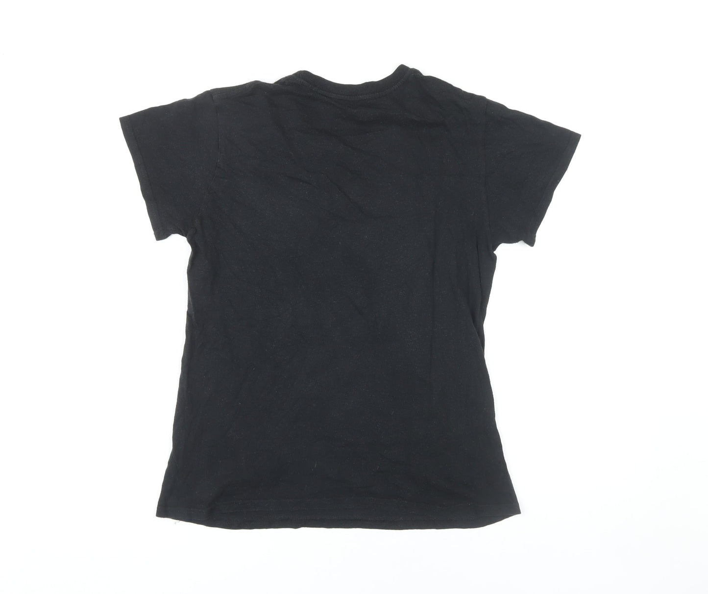 Unisex Adults UK Size S The Beatles Black  T-Shirt