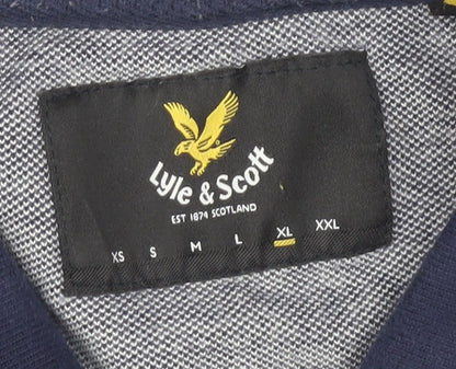Lyle & Scott Men's Grey XL Polo Shirt