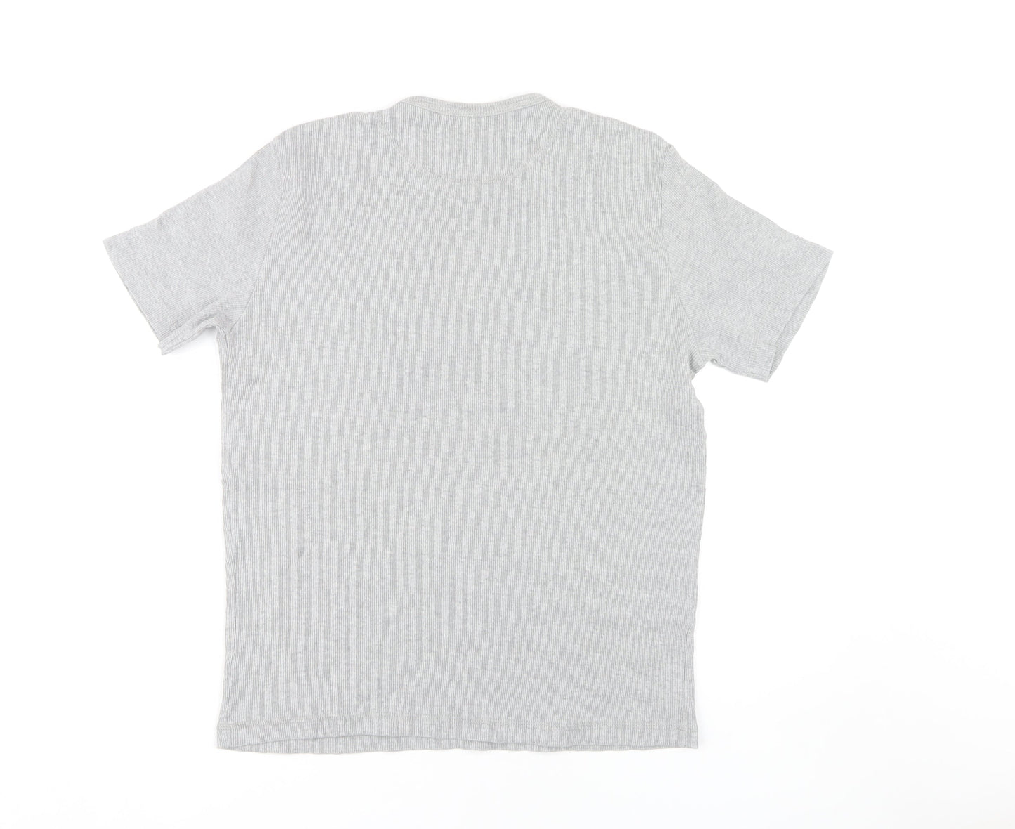 Unisex Adults UK Size M Lee Cooper Grey  T-Shirt