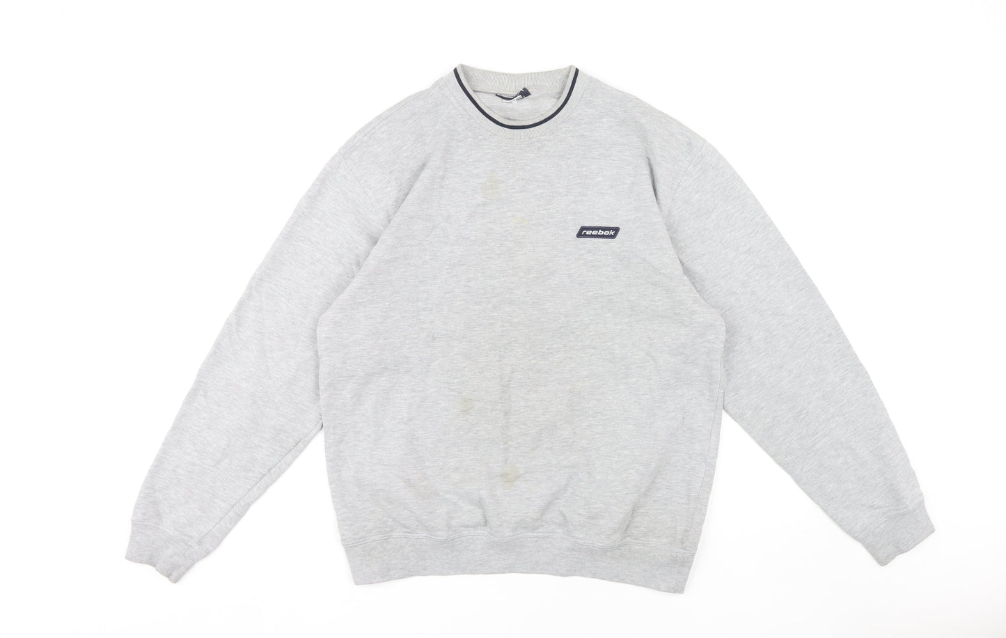 Mens UK Size M Reebok Grey Pullover Sweatshirt