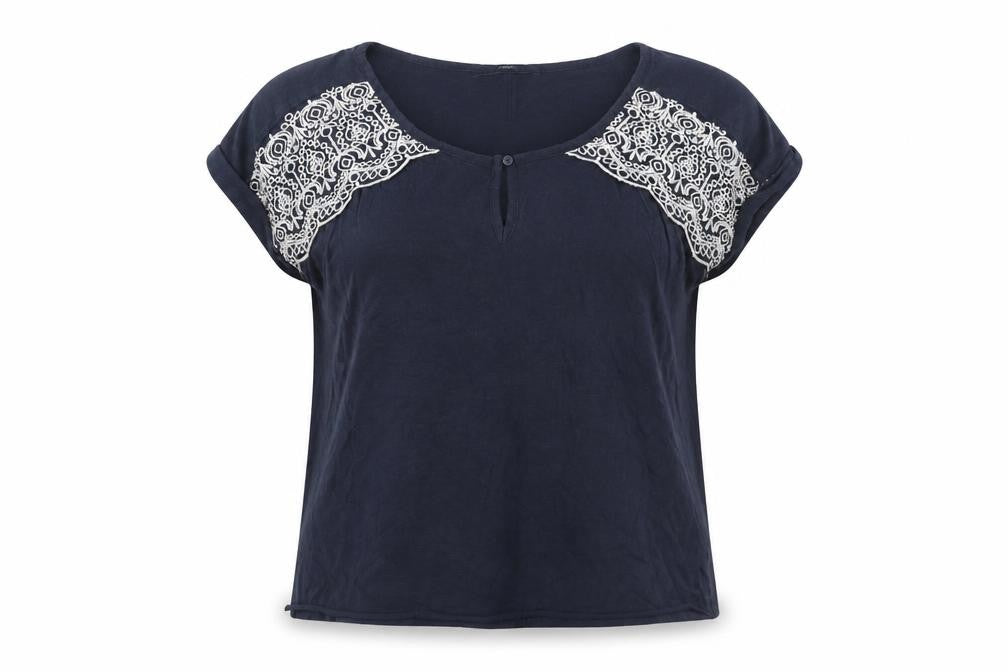 Womens UK Size 8 NEXT Black  T-Shirt
