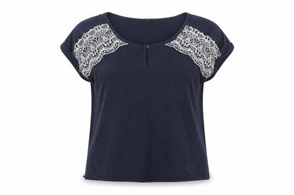 Womens UK Size 8 NEXT Black  T-Shirt