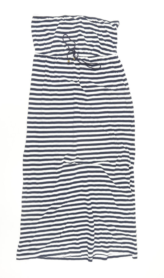 Debenhams Women's Medium Multicoloured Strapless Dress