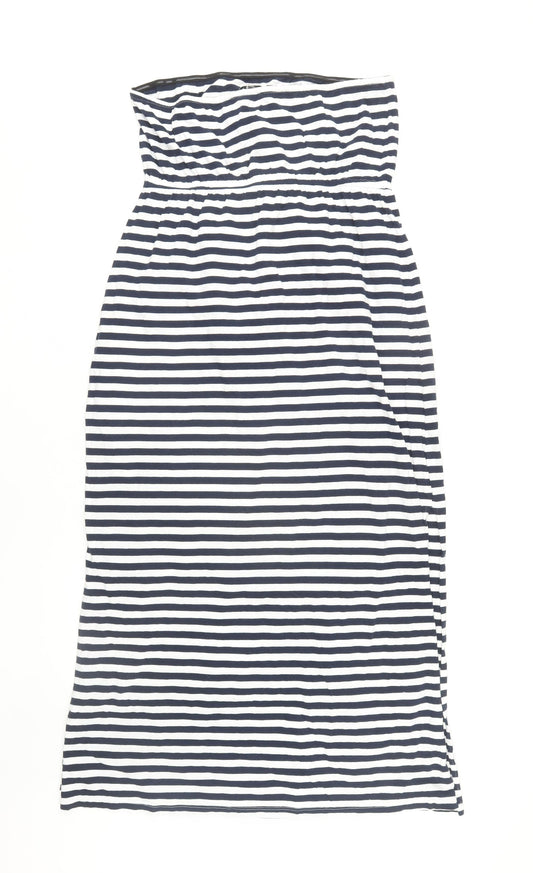 Debenhams Women's Medium Multicoloured Strapless Dress