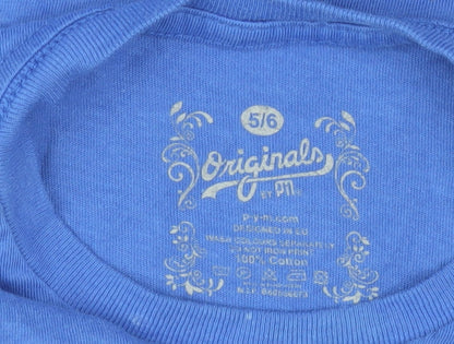 Originals by PM Boys Blue Spider-Man T-Shirt 5-6 Years Pullover