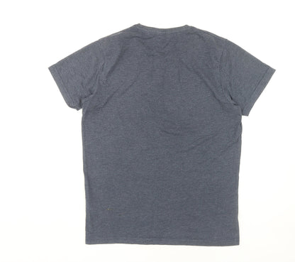 Mens UK Size L JACK & JONES Blue  T-Shirt