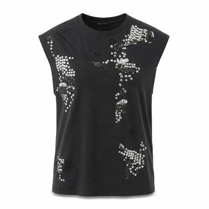 Womens UK Size M Zara Black Basic T-Shirt