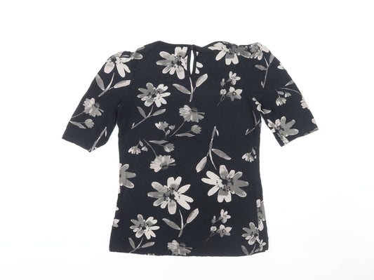 Womens UK Size 10 NEXT Black  Blouse