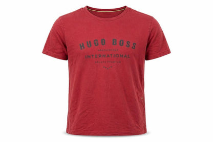 Mens UK Size M HUGO BOSS Red  T-Shirt