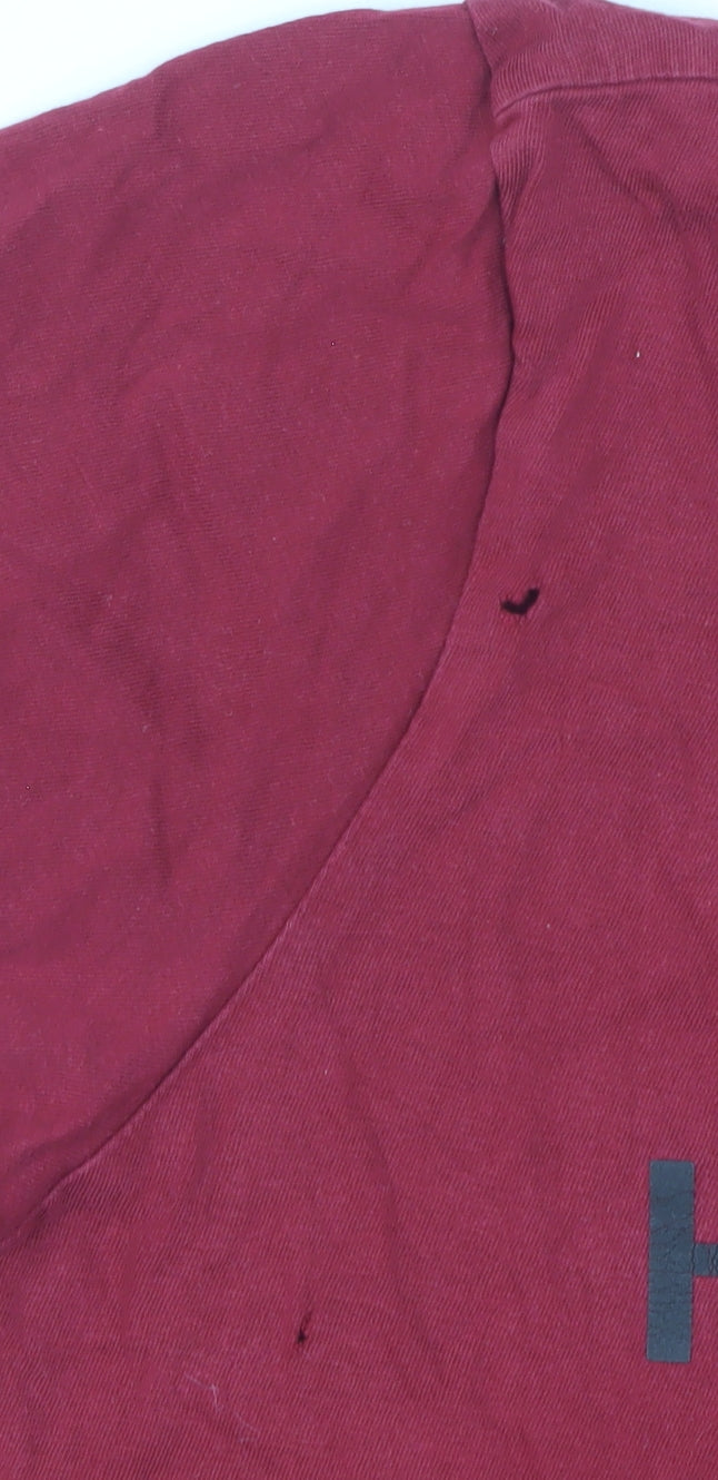 Mens UK Size M HUGO BOSS Red  T-Shirt