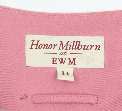 Honor Millburn Pink Women's Blazer Size 14