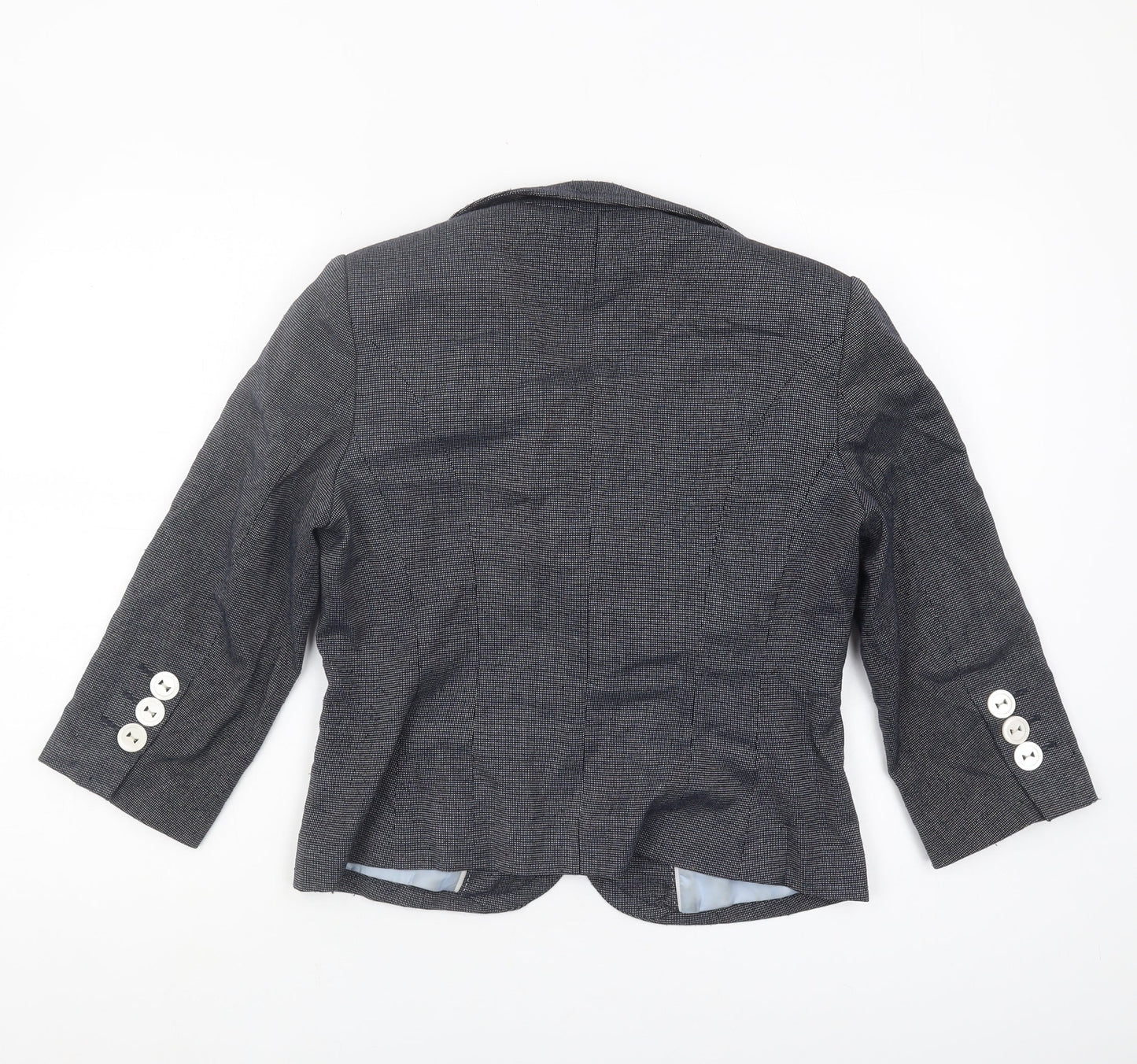 Marks and Spencer Women's Grey Blazer Size 12 Regular