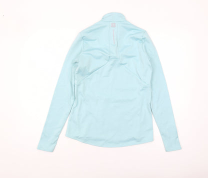 Decathlon Women's Blue Long Sleeve Pullover Top