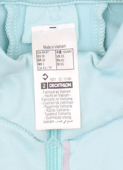 Decathlon Women's Blue Long Sleeve Pullover Top
