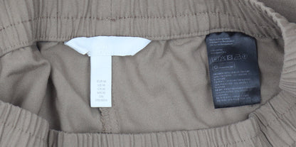 Womens UK Size M H&M Classic Fit Straight Beige Trousers