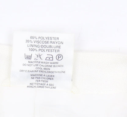 Womens UK Size 10 Alexon Regular Ivory Blazer