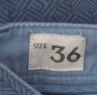 Timberland Men's Blue Trousers Size 36 Geometric