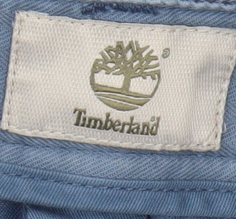 Timberland Men's Blue Trousers Size 36 Geometric