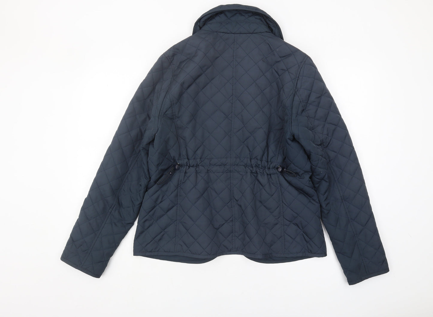 Kaleidoscope Women's Blue Quilted Jacket Size 14