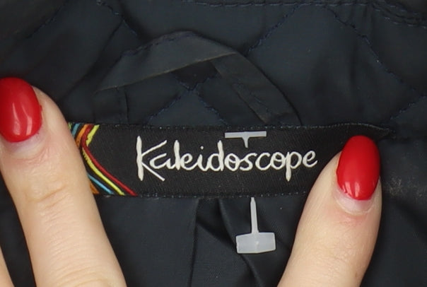 Kaleidoscope Women's Blue Quilted Jacket Size 14