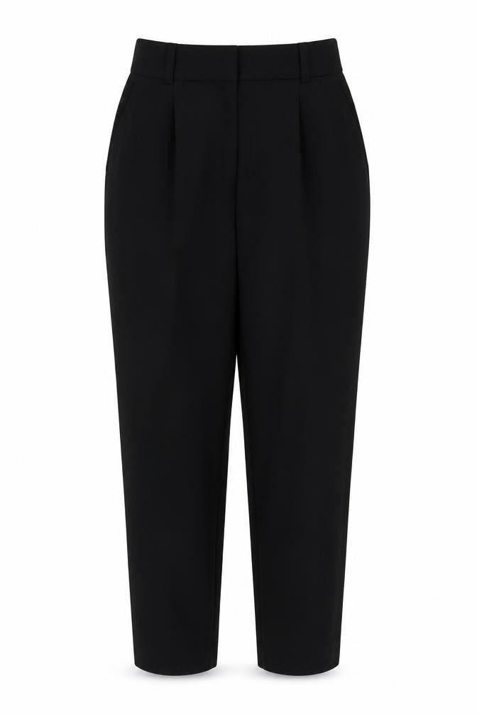 Womens UK Size M Zara Regular Fit  Black Trousers