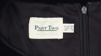Part Two Women's Black Sheath Dress Size 10
