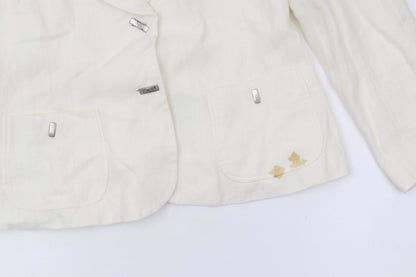 Minuet Women’s Ivory Linen Blazer Size 14