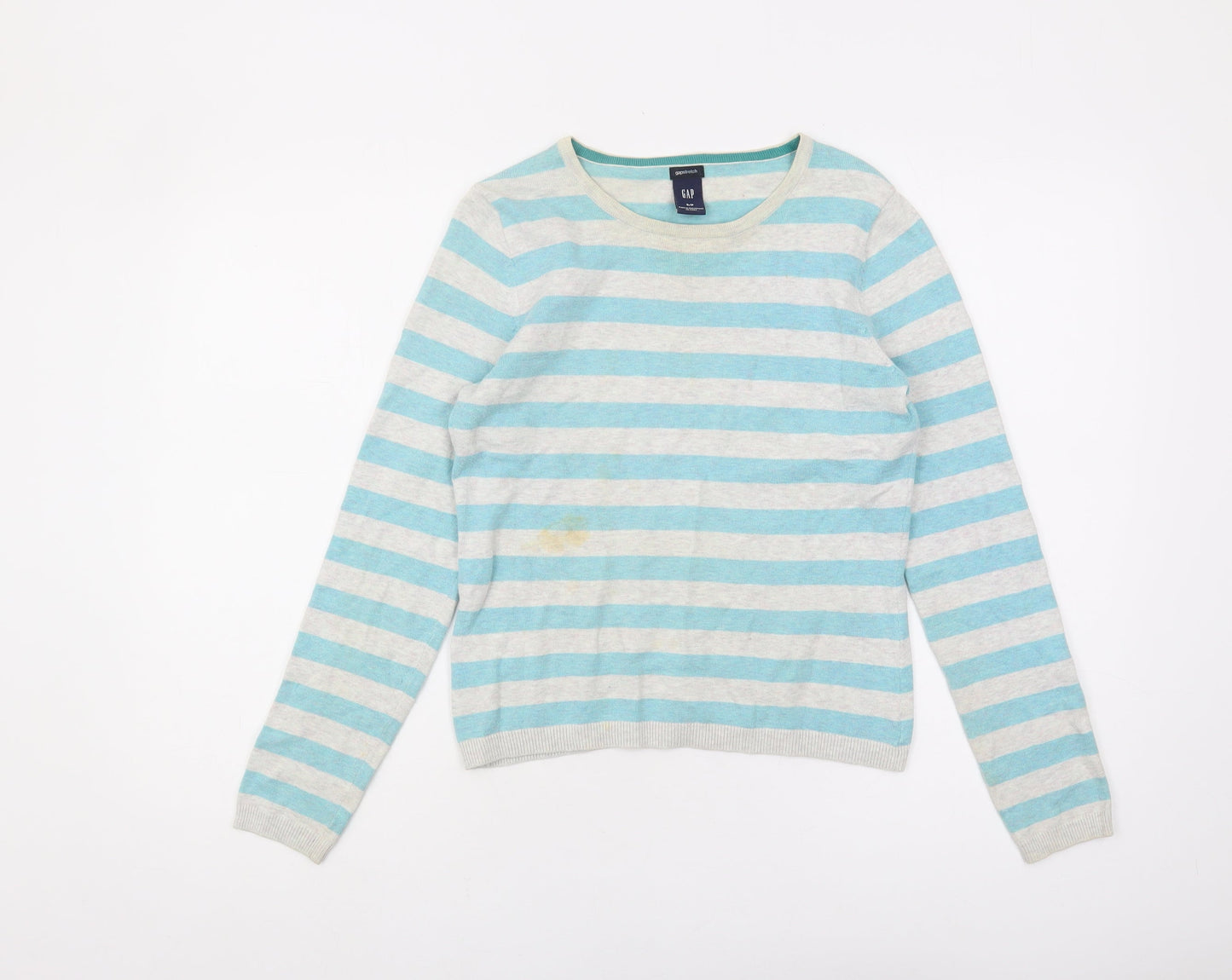Womens UK Size S Gap Blue Pullover Jumper