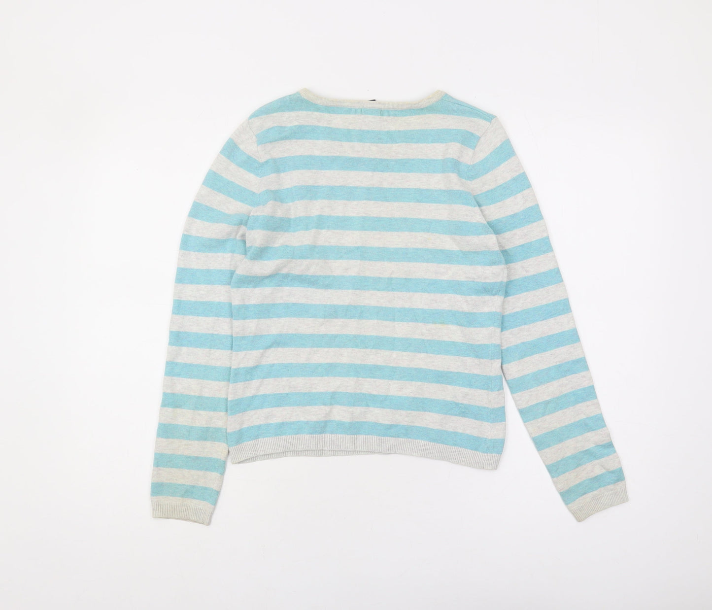 Womens UK Size S Gap Blue Pullover Jumper