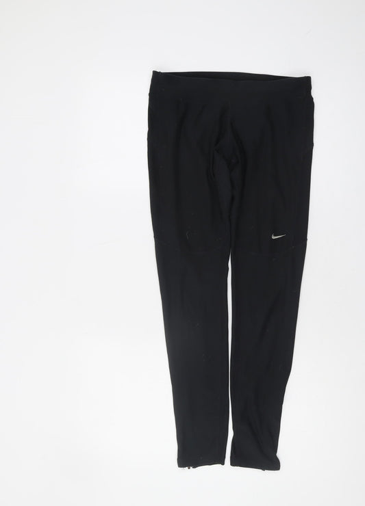 Nike Women's Black Dri-Fit Leggings, Size S, Athletic Wear