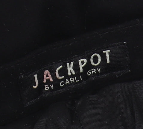 Womens UK Size 29 Jackpot   Black Trousers