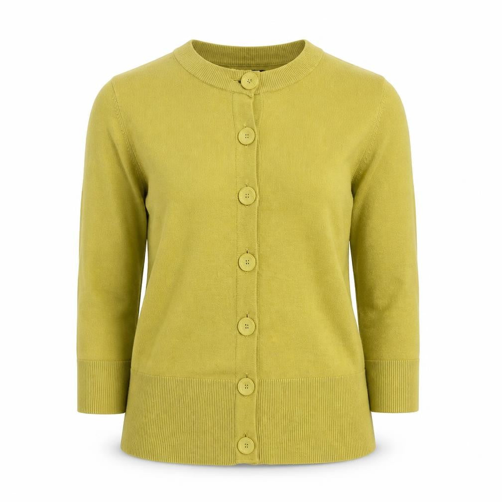 Womens UK Size 12 Principles Green Cardigan Jumper