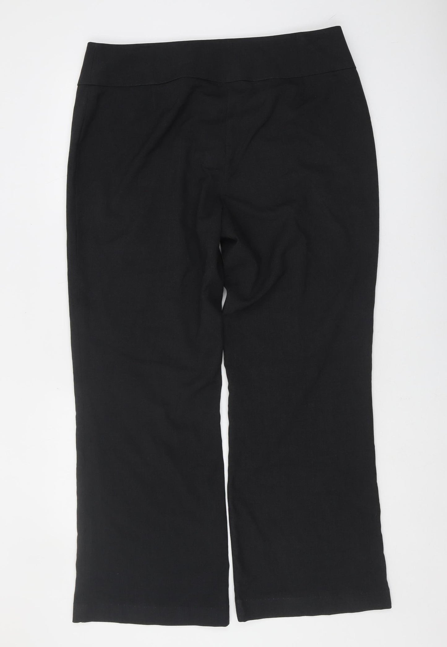 Womens UK Size 16 Marks and Spencer   Black Trousers