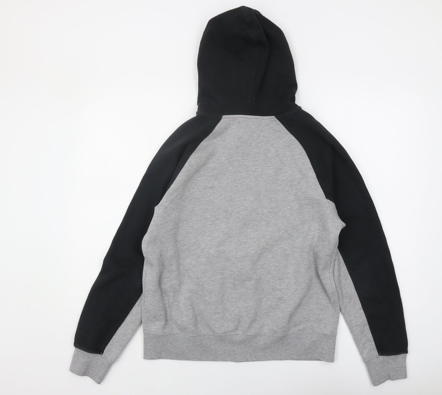 Nike Boys Grey XL Full Zip Hoodie with Logo