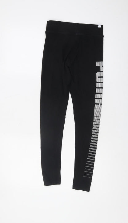 Puma Women's Black Athletic Leggings Size 10