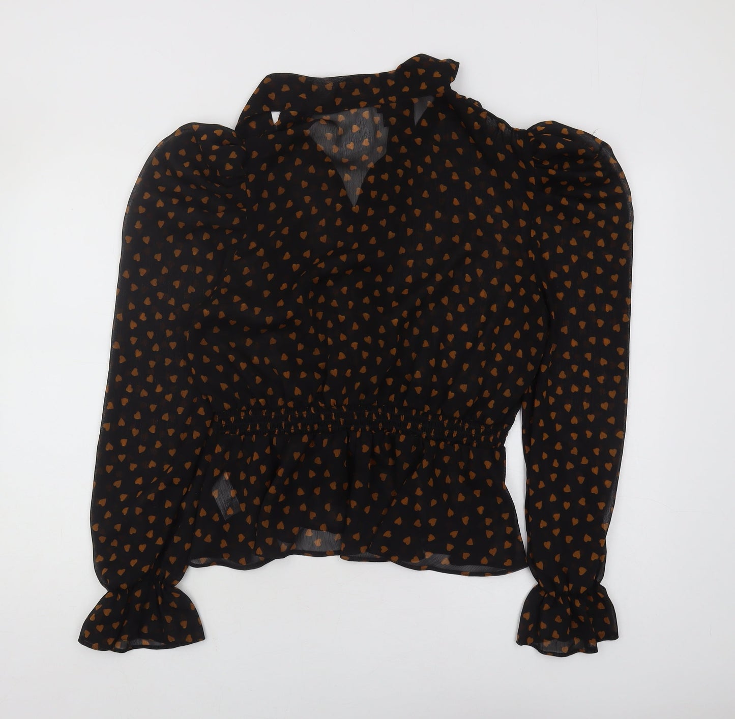 Womens UK Size 14 River Island Black  Blouse