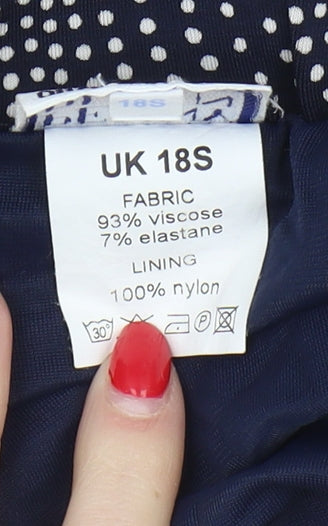 Penny Plain Women's Black Pencil Skirt Size 18