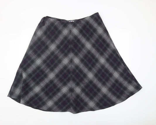 Marks and Spencer Women's Multicoloured A-Line Midi Skirt