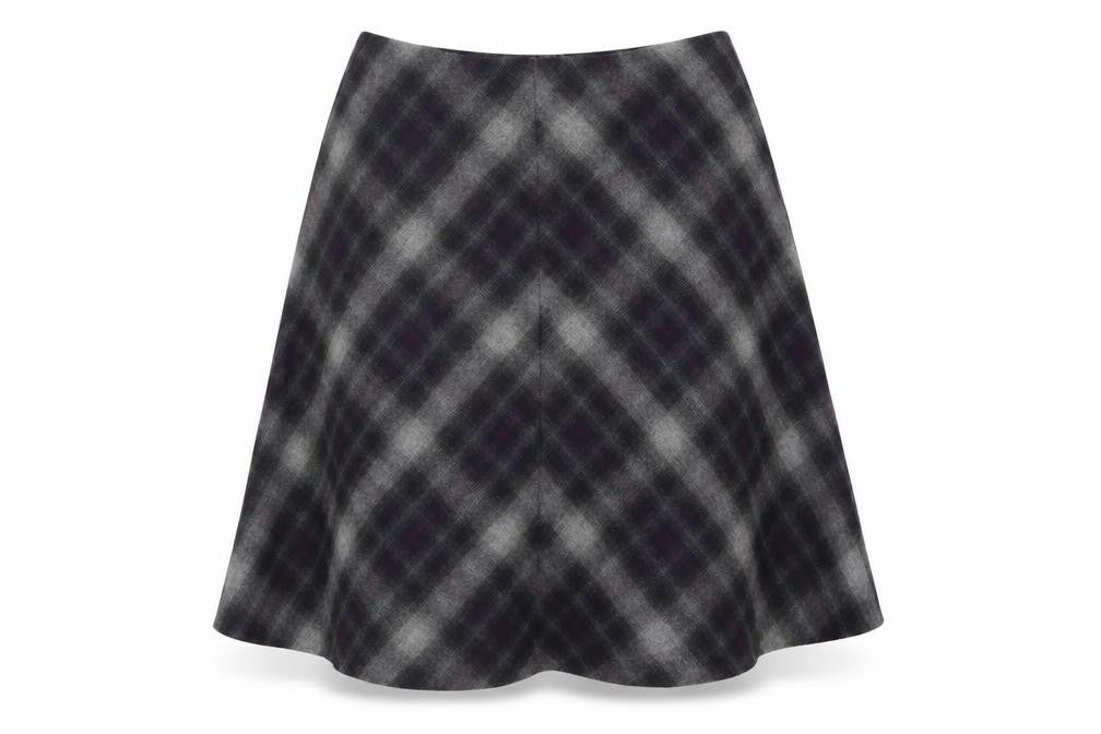 Womens UK Size 16 Marks and Spencer A-Line Wool Skirt