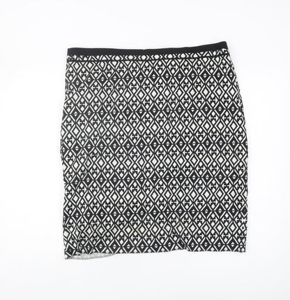 Marks and Spencer Women's Black Pencil Skirt Size 18