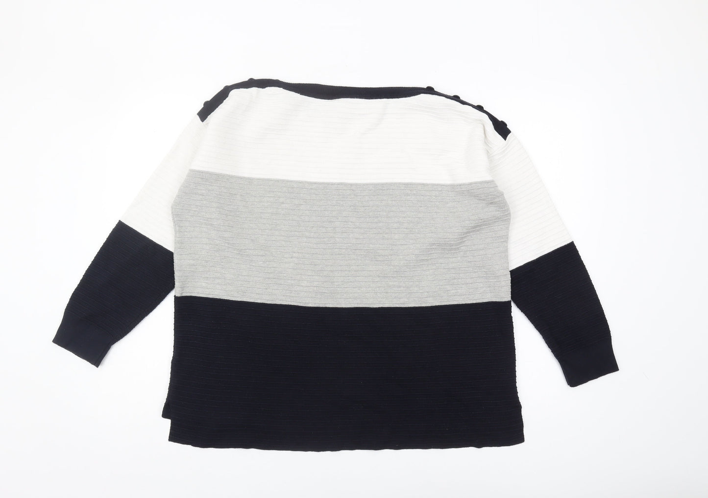 Womens UK Size M Wallis Multicoloured Pullover Jumper