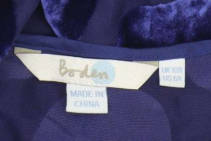 Boden Women's Blue Polka Dot Dress Size 10