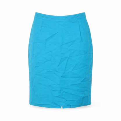 Richards Women's Blue Pencil Skirt, Size 12, Knee Length