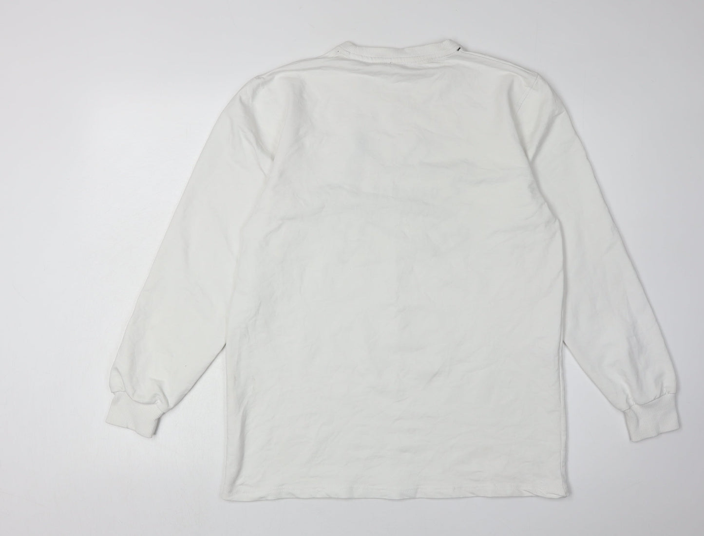 Levi's Men's White Graphic Long Sleeve T-Shirt M