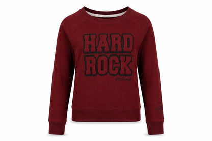 Womens UK Size S Hard Rock Cafe Red Pullover Sweatshirt