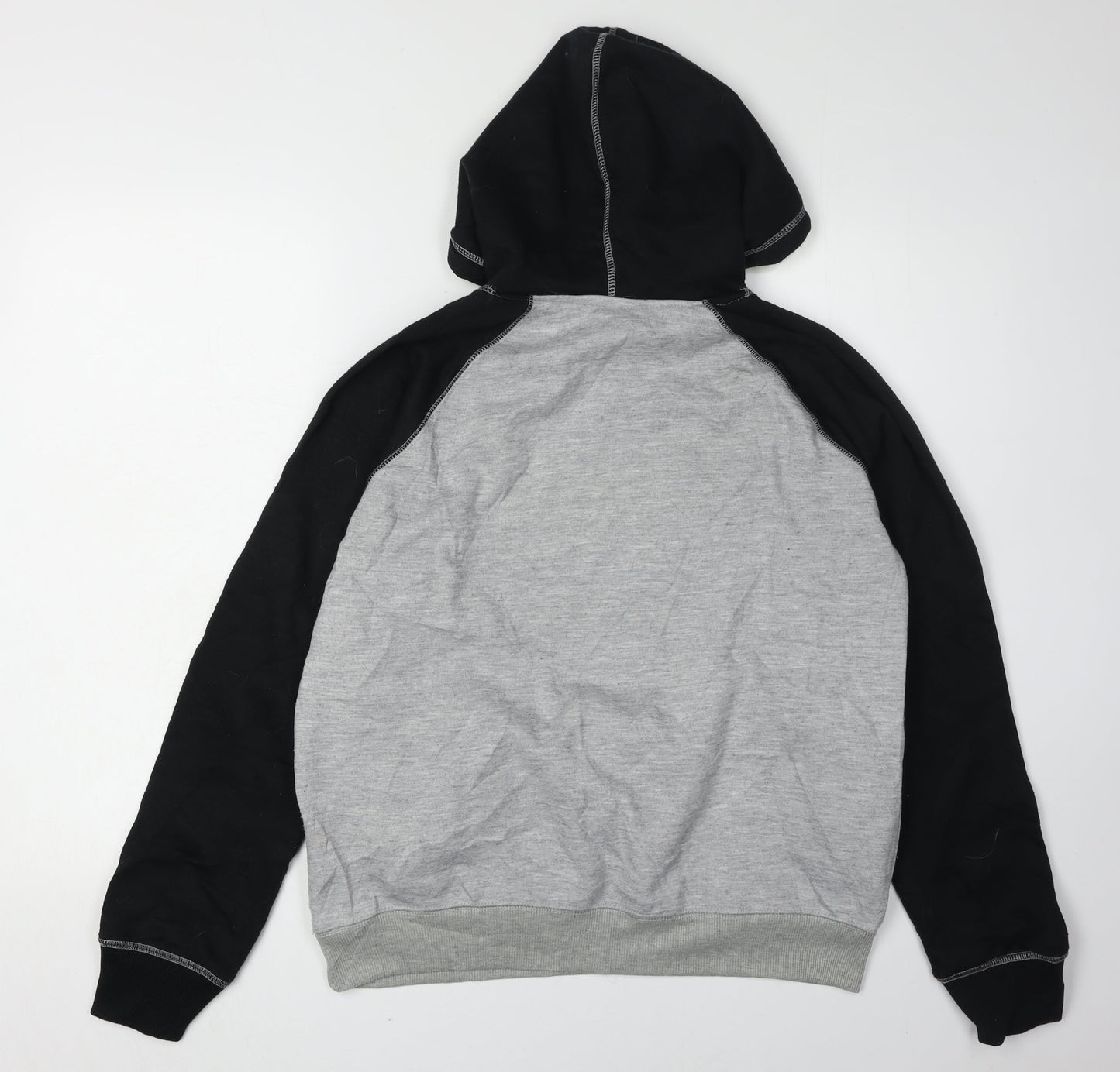 Umbro Men's Grey Hoodie, Size S, Logo Pullover