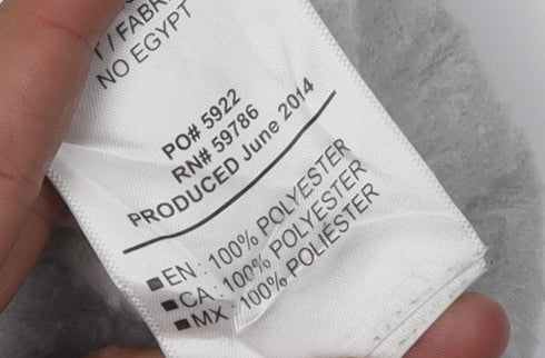 Umbro Men's Grey Hoodie, Size S, Logo Pullover