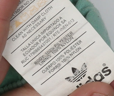 Adidas Unisex Green Pullover Hoodie, M, Casual Autumn Wear